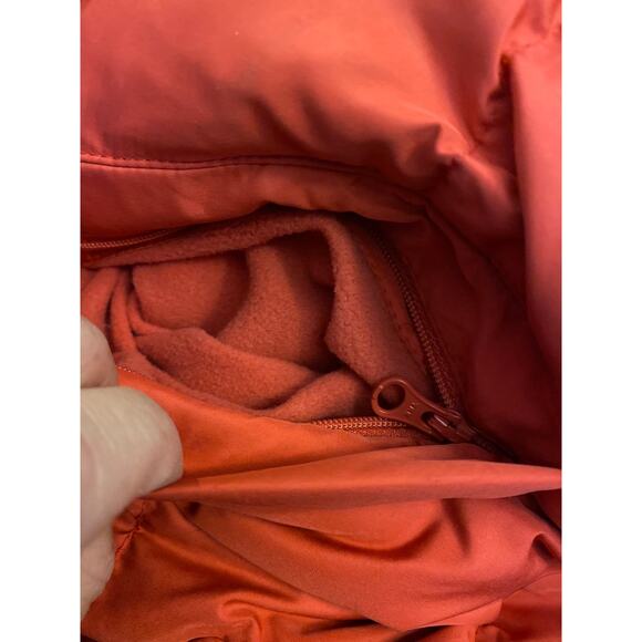 J. Jill Chloe cozy down puffer coat with funnel neck coral jacket size XS - Picture 8 of 12